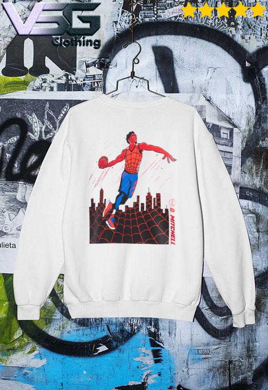 donovan mitchell spiderman hoodie