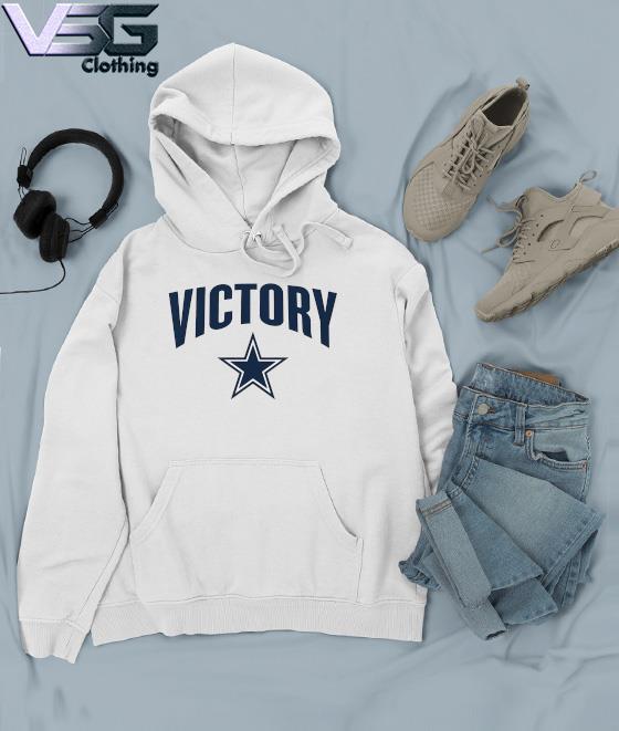 Men's White Dallas Cowboys Victory T-Shirt, hoodie, sweater, long