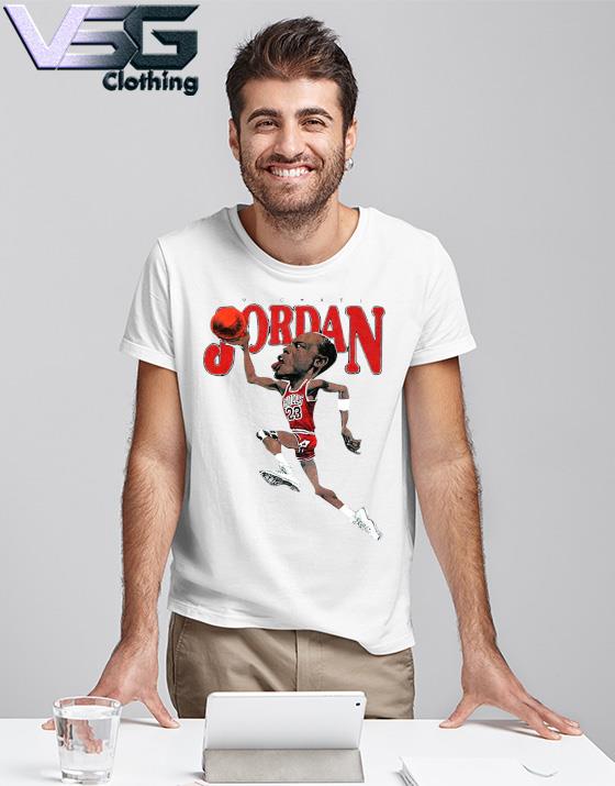 michael jordan caricature shirt