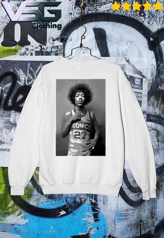 Klay Jimi Hendrix Sonics Shirt, hoodie, sweater, long sleeve and