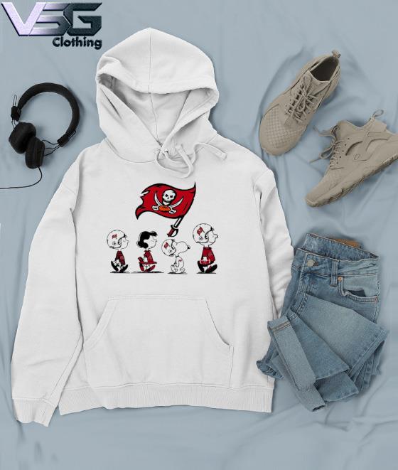 Official The Peanuts Characters Snoopy and Friends Tampa Bay Buccaneers  Football Shirt, hoodie, sweater, long sleeve and tank top