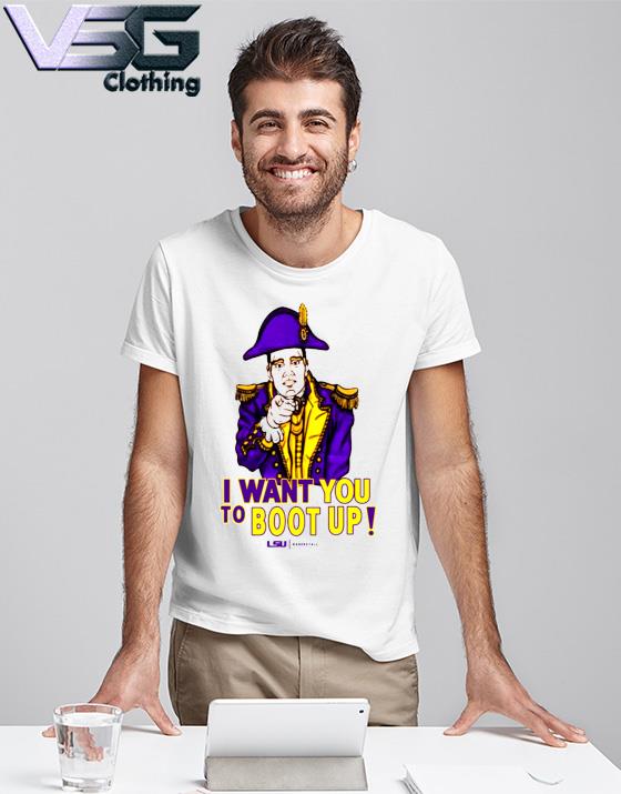 lsu boot up shirt