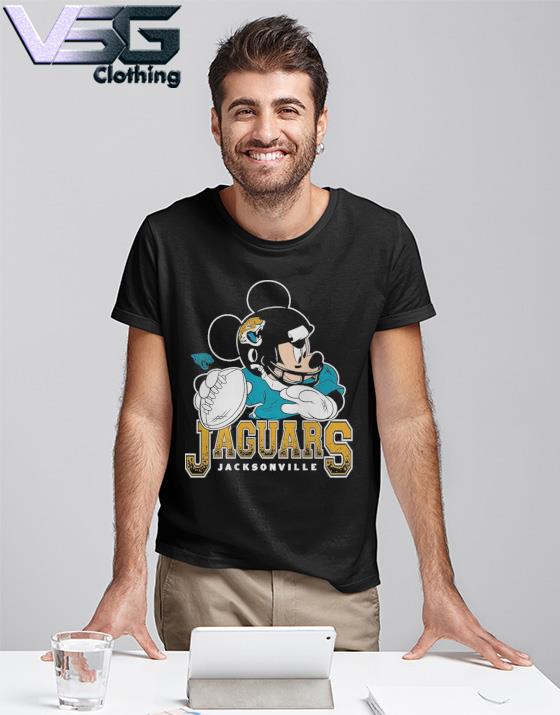 The Jacksonville Jaguars Junk Food Disney Mickey QB 2021 T-Shirt