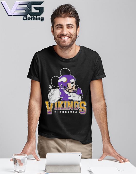 The Minnesota Vikings Junk Food Disney Mickey QB 2021 T-Shirt, hoodie,  sweater, long sleeve and tank top