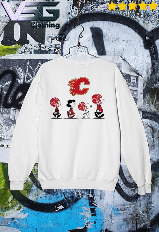 Calgary Flames Sweatshirt Flames Tee Hockey Sweatshirt 