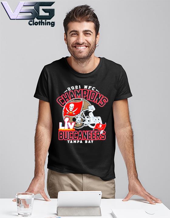 Oficial 2021 NFC Champions Tampa Bay Buccaneers Shirt