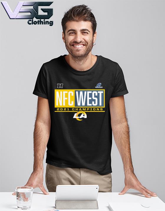 Los Angeles Rams 2021 NFC West Division Champions reppin' the West