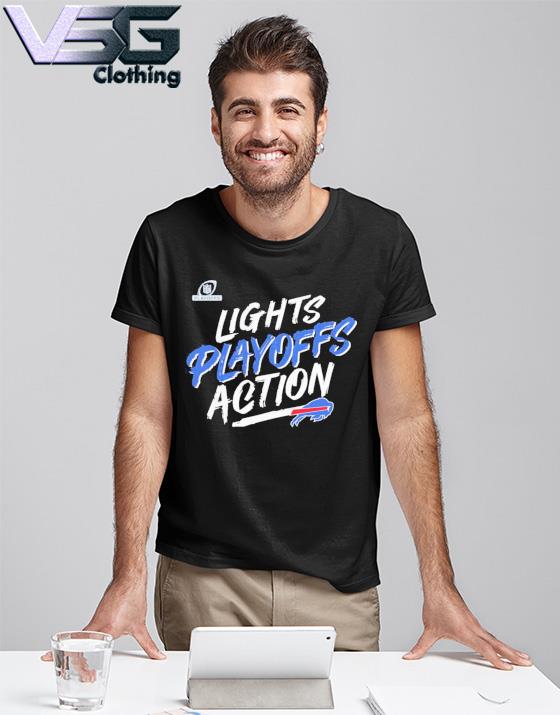 Buffalo Bills 2021 NFL Playoffs Lights Playoffs action shirt, hoodie,  sweater, long sleeve and tank top