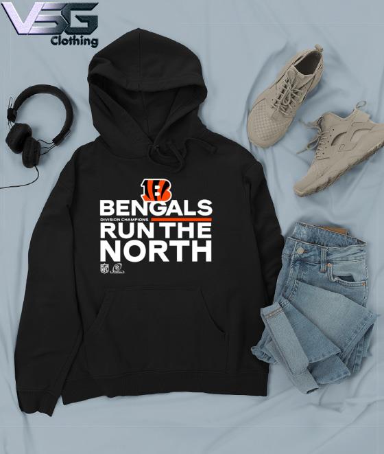 Cincinnati Bengals 2021 2022 run the north shirt, hoodie, sweater