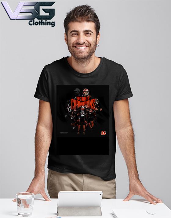 Cincinnati Bengals Team Sport AFC North Champions 2022 shirt