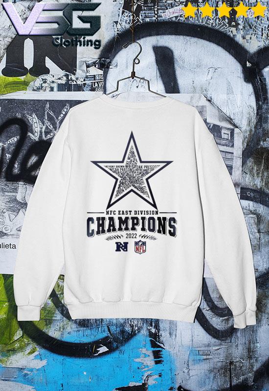 Dallas Cowboys Nfc East Champions 2021 shirt,Sweater, Hoodie, And