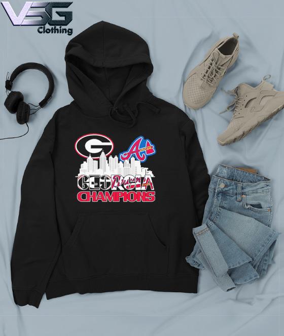 Georgia City With Georgia Bulldogs And Atlanta Braves 2021 Champions Shirt  - Teespix - Store Fashion LLC