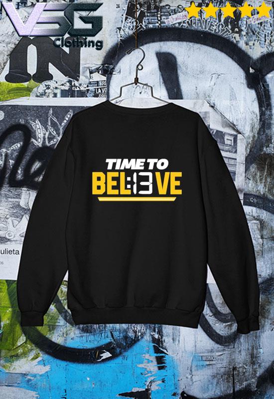 Official time To Bel13Ve Kansas City Chiefs Chiefsaholic Shirt, hoodie,  sweater, long sleeve and tank top