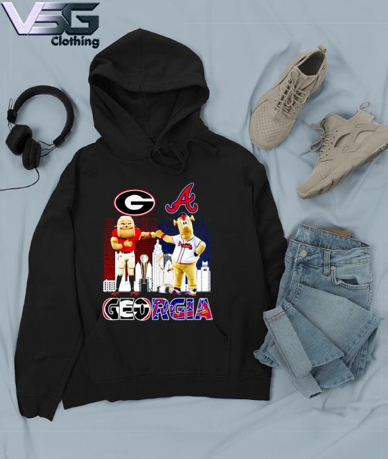 Mascot Georgia Bulldog and Atlanta Braves 2021 Champions shirt, hoodie,  sweater, long sleeve and tank top