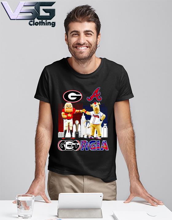 Mascot Georgia Bulldog and Atlanta Braves 2021 Champions shirt, hoodie,  sweater, long sleeve and tank top