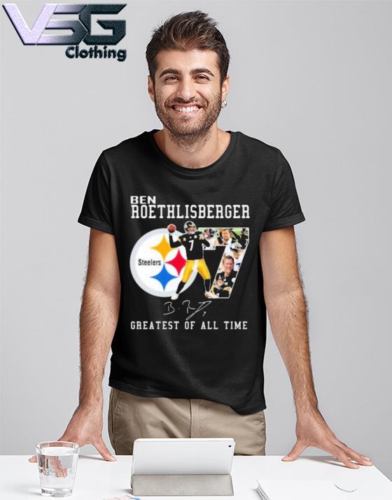 Pittsburgh Steelers Ben Roethlisberger signature shirt, hoodie, longsleeve  tee, sweater