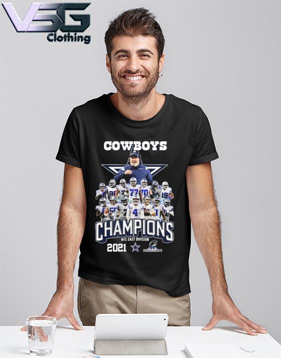 2021 2022 Dallas Cowboys NFC East Champions TShirt 