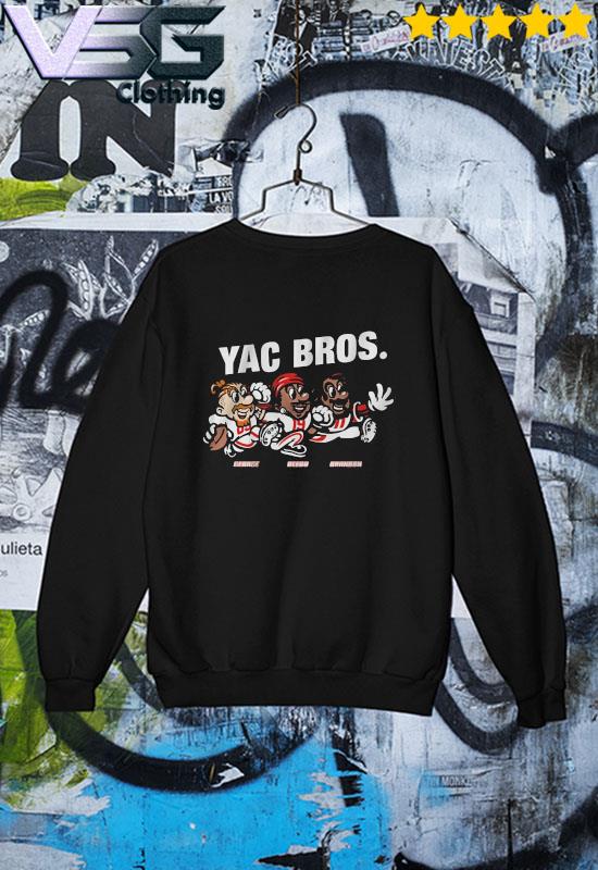 George Kittle 49ers Yac Bros Shirt, hoodie, sweater, long sleeve and tank  top