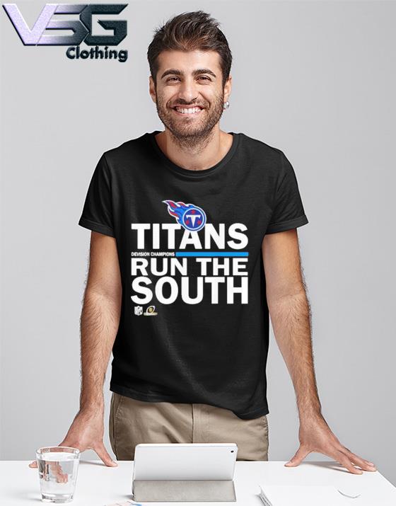 Official Tennessee Titans 2021 Division Champions Run The South Shirt