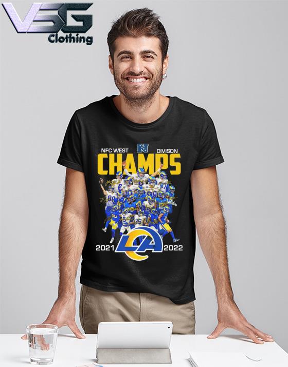 Los Angeles Rams 2021-2022 NFC West Division Champions shirt, hoodie,  sweater, long sleeve and tank top