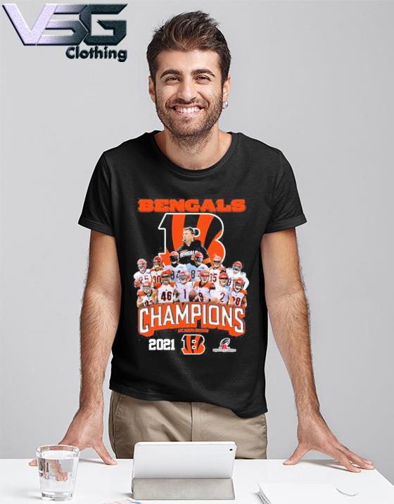 Cincinnati Bengals Team AFC North Division Champions Unisex T