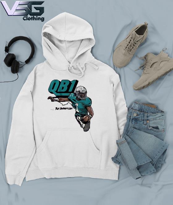 QB1 Tua Tagovailoa Miami Dolphins Shirt, hoodie, sweater, long