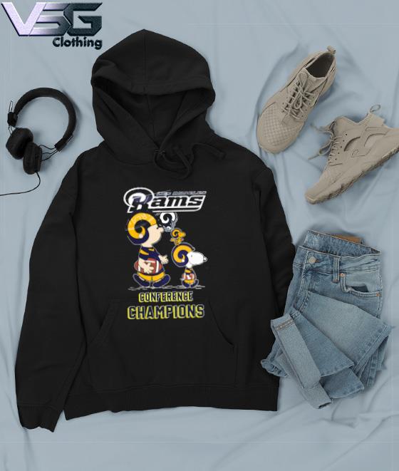 Snoopy Peanuts Los Angeles Rams 2022 NFC Conference Championship T-Shirt,  hoodie, sweater, long sleeve and tank top