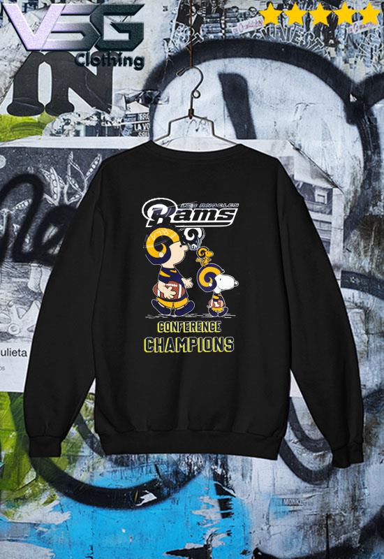 Snoopy Peanuts Los Angeles Rams 2022 NFC Conference Championship T-Shirt,  hoodie, sweater, long sleeve and tank top