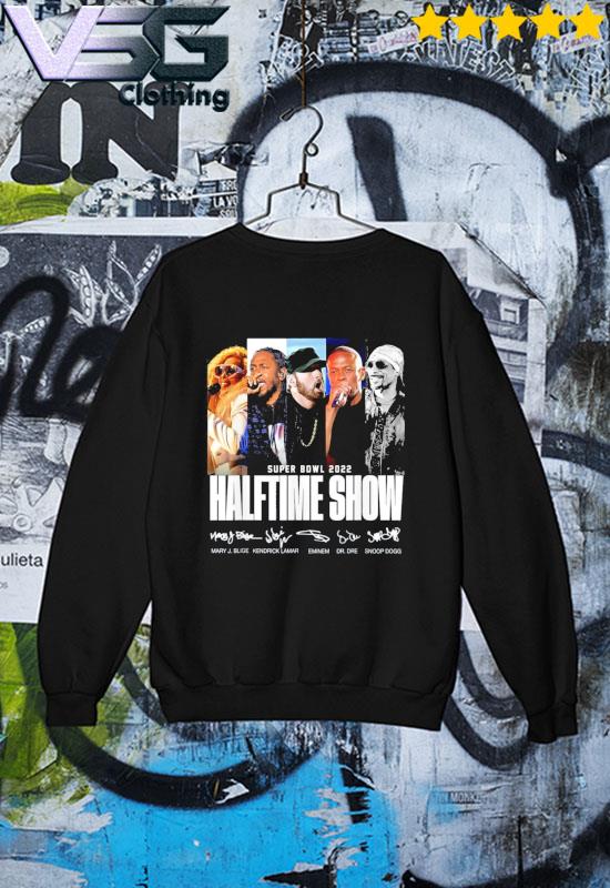 The Super Bowl 2022 Halftime Show Signatures Shirt, hoodie, sweater, long  sleeve and tank top