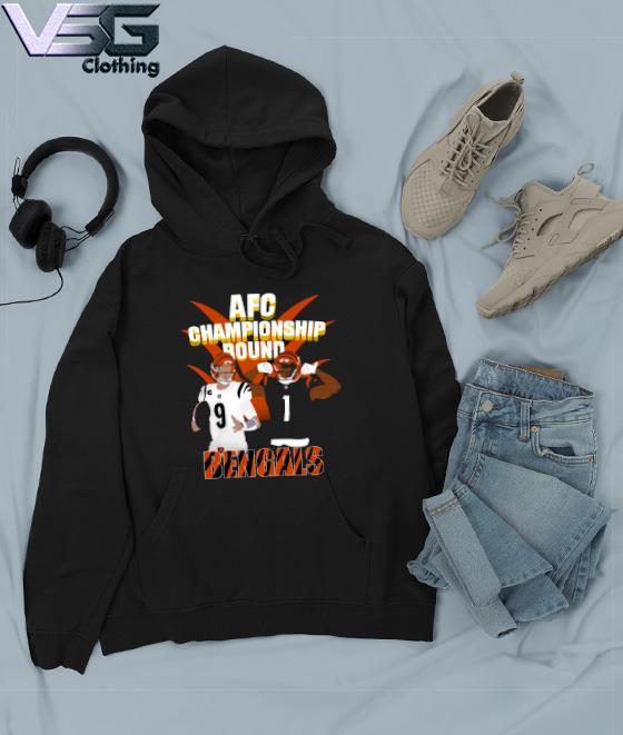 Joe Burrow And Ja'Marr Chase Cincinnati Bengals AFC Champions Shirt,  hoodie, sweater, long sleeve and tank top