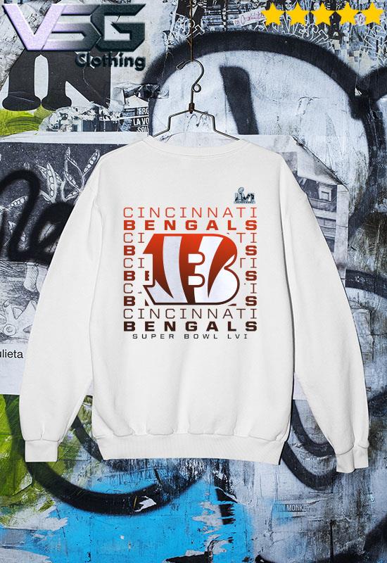 white bengals super bowl hoodie