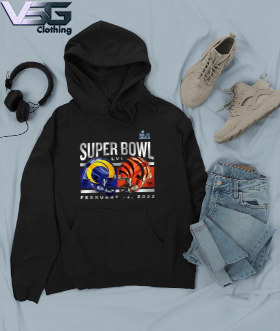 Cincinnati Bengals vs. Los Angeles Rams Super Bowl LVI Matchup Big & Tall  Dueling T-Shirt, hoodie, sweater, long sleeve and tank top