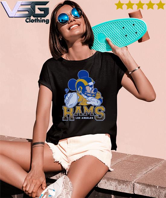 Los Angeles Rams Disney Mickey shirt