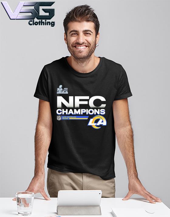 Los Angeles Rams 2021 NFC Champions Locker Room Trophy Collection T-Shirt,  hoodie, sweater, long sleeve and tank top