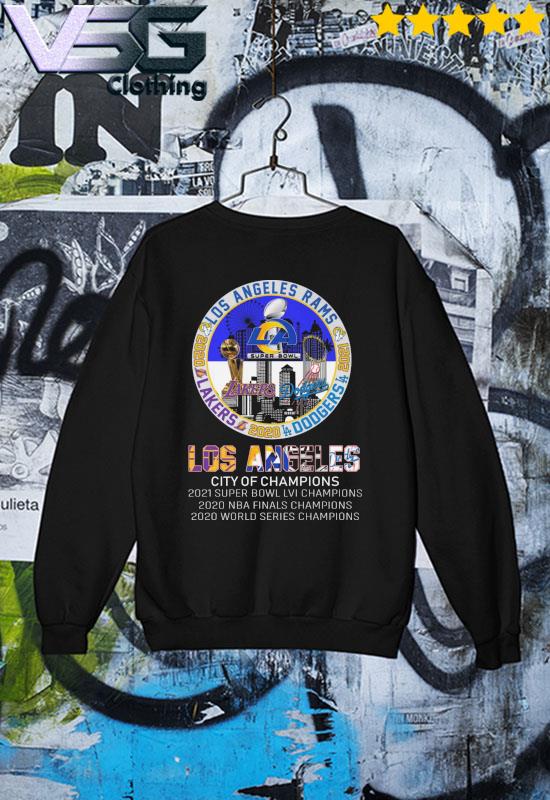 Los Angeles Lakers Los Angeles Dodgers Los Angeles Rams logo sport shirt,  hoodie, sweater, long sleeve and tank top