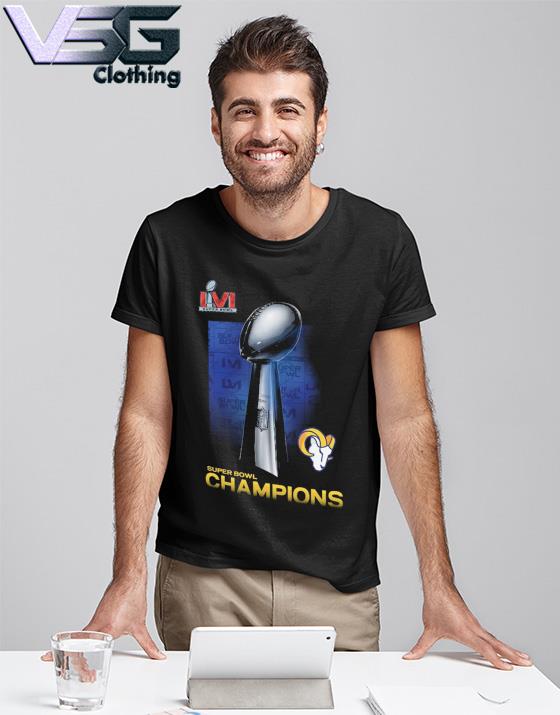 Los Angeles Rams Super Bowl Champions Trophy T-Shirt