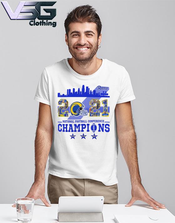 Los Angeles Rams Team NFC Champions 1979 2018 2021 Matchup City shirt,  hoodie, sweater, long sleeve and tank top