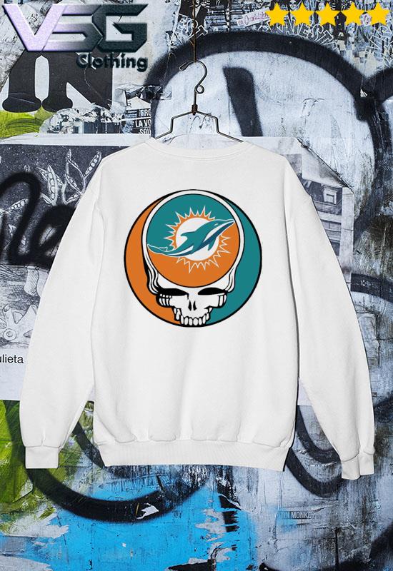 NFL Team Miami Dolphins x Grateful Dead Logo Band Youth’s T-Shirt