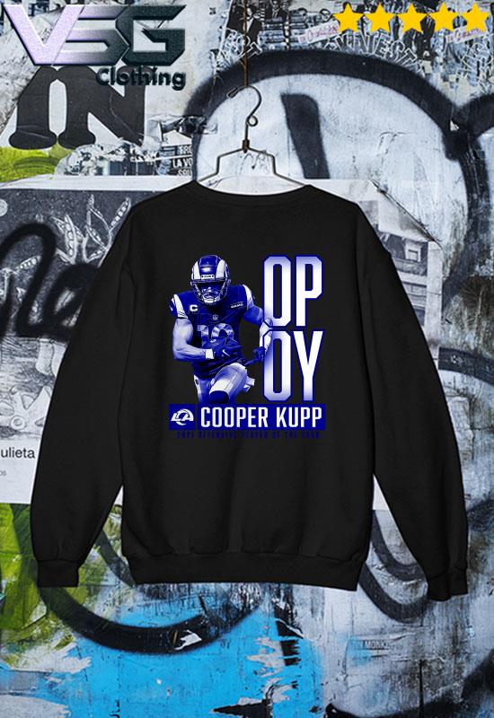 Cooper Kupp Los Angeles Rams Fanatics Branded 2021 Nfl Offensive Player Of  The Year Shirt, hoodie, sweater, long sleeve and tank top