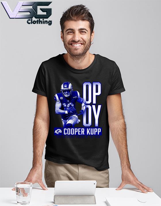 Officially Gear Cooper Kupp Los Angeles Rams Player Name & Number T-Shirt