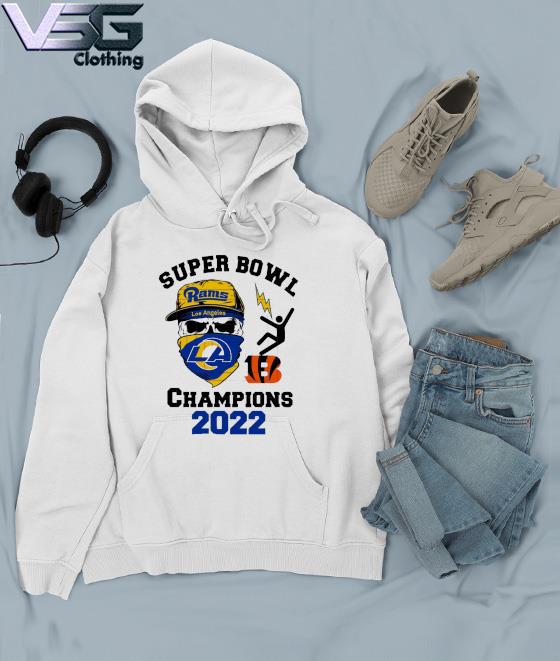 Skull Super Bowl Los Angeles Rams vs Cincinnati Bengals Champions