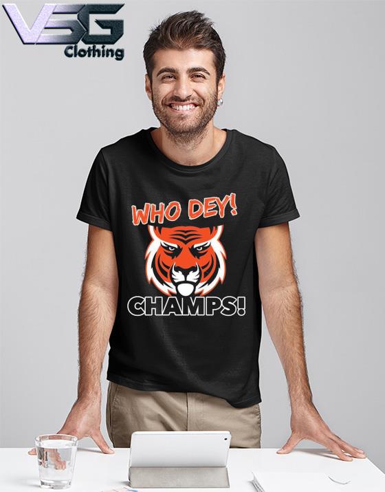 Official Who Dey Champs Cincinnati Bengals Shirt, hoodie, sweater