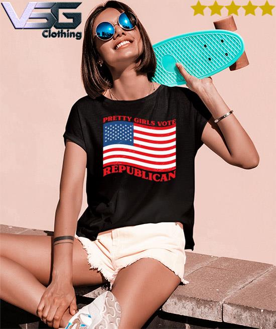 American flag shop shirt for girls