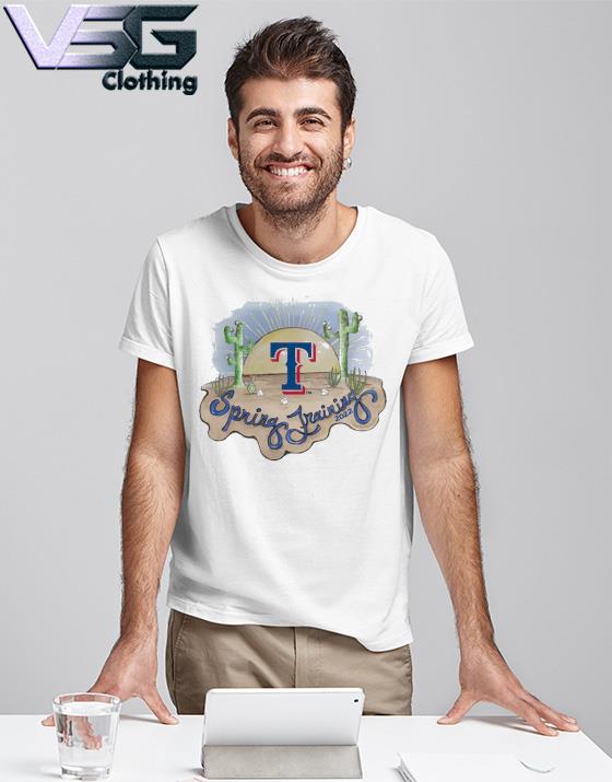 Texas Rangers Tiny Turnip Toddler 2022 Spring Training T-Shirt