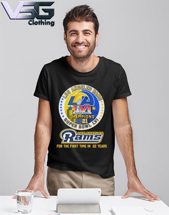 Los Angeles Rams super bowl LVI champions 2021 t-shirt