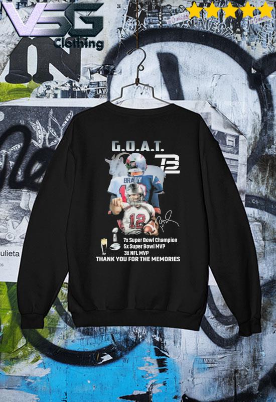 Tom Brady Goat Shirt