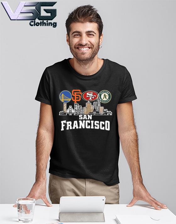 Oakland the Town Crewneck Sweatshirt Golden State Shirt SF 