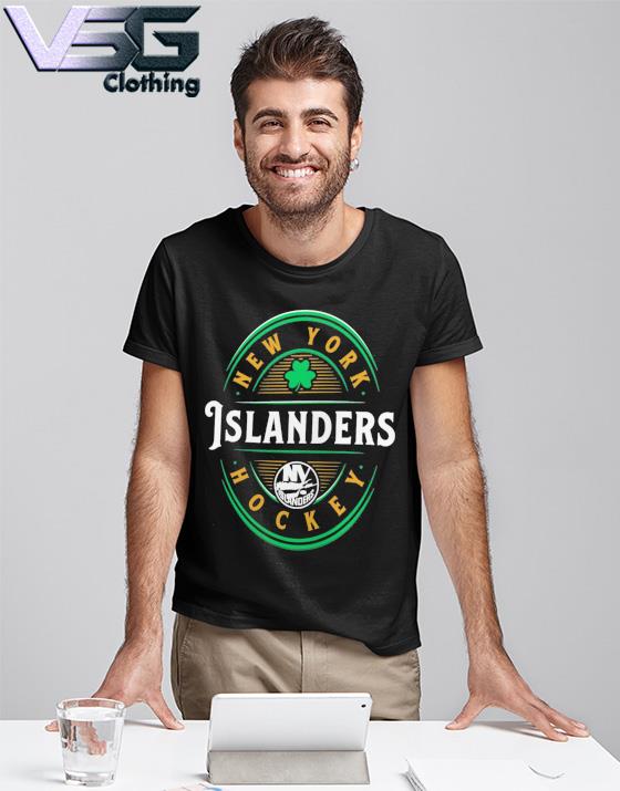 New York Islanders Fanatics Branded Black St. Patrick's Day Forever Lucky T- Shirt, hoodie, sweater, long sleeve and tank top