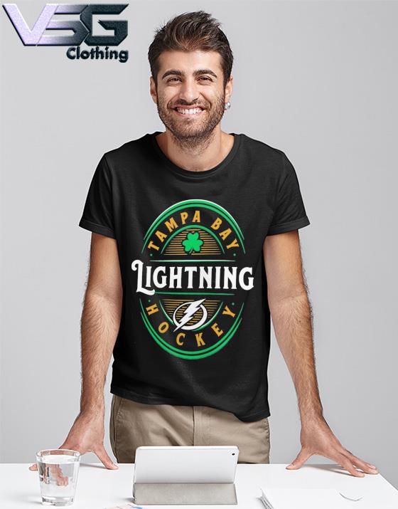 Official Tampa Bay Lightning Fanatics Branded Black St. Patrick's