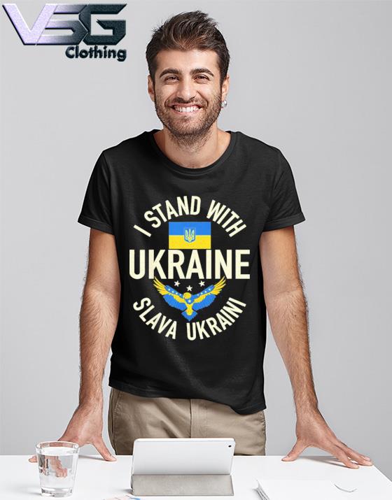 Vsgclothing - Support Ukraine I Stand With Ukraine Ukrainian Flag Tall ...